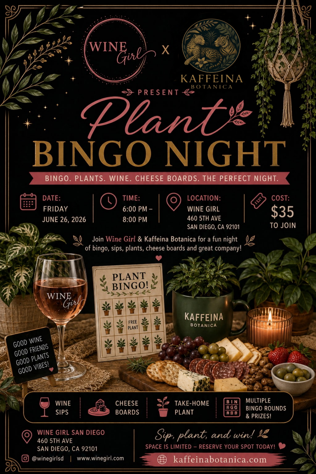 Plant Bingo @ Winegirl